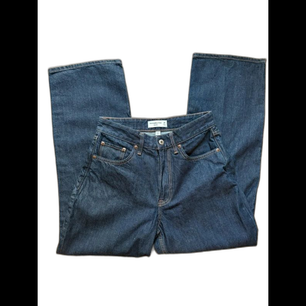 Abercrombie & Fitch Curve Love Loose High Rise, 26”SHORT